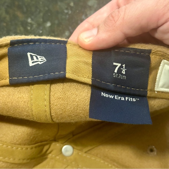 Kith x New York Yankees New Era Melton Wool Low Profile 59Fifty Size 7 1/4 - Picture 5 of 10